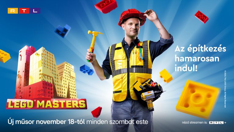 Novemberben indul az RTL-en az új műsor: jön a LEGO® Masters