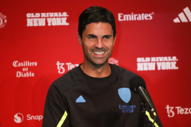 Mikel Arteta kivételesen elégedett volt a játékvezetők munkájával