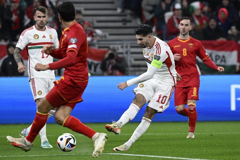 Eddig nem látott felvételen Szoboszlai brazilos gólja Montenegró ellen