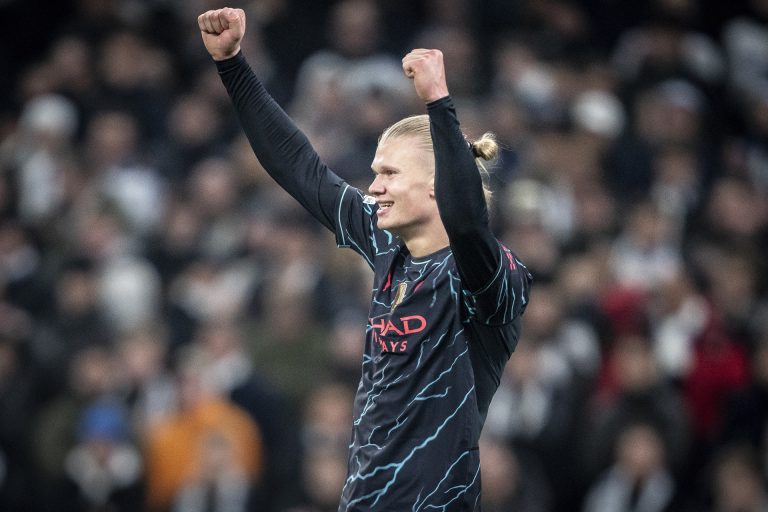 Haaland történelmet írt, öt gólt szerzett a Manchester City meccsén az FA-kupában