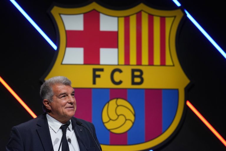 A Barcelona elnöke „csodát” emleget, három éve tért vissza a klub élére Joan Laporta