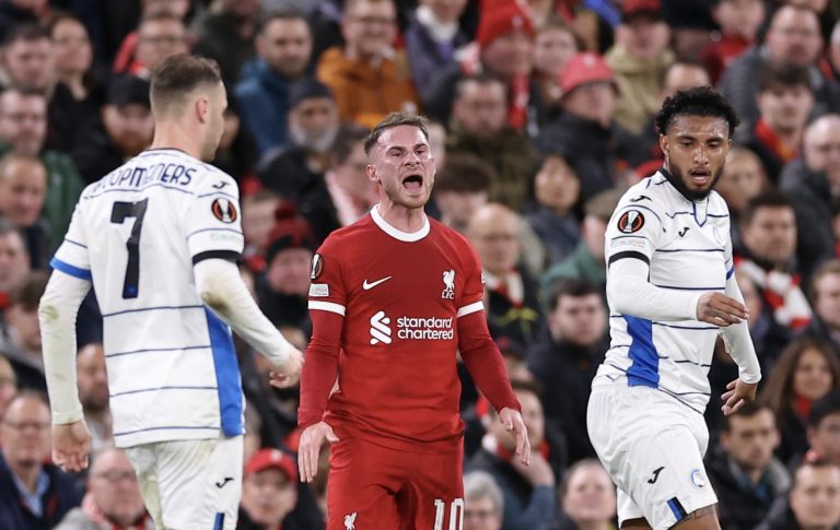 Videón a Liverpool döbbenetes veresége az Atalanta ellen az Európa-ligából