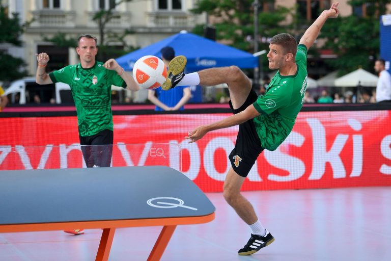 Miskolcon folytatódik a MOL Országos Teqball Bajnokság II. fordulója