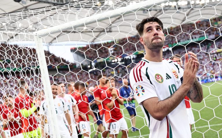 Videón Németország véleményes első gólja, és a magyarok meg nem adott találata