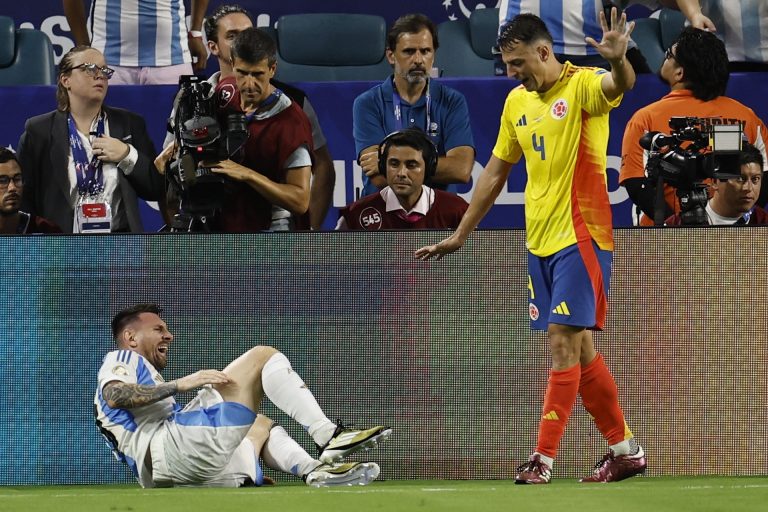 Copa América: közelről Messi óriásira dagadt bokája a döntőből