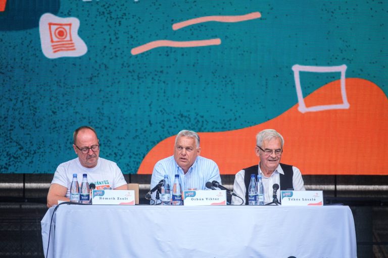 Mesterlövészeket is látni lehetett Orbán Viktor tusnádfürdői beszédekor