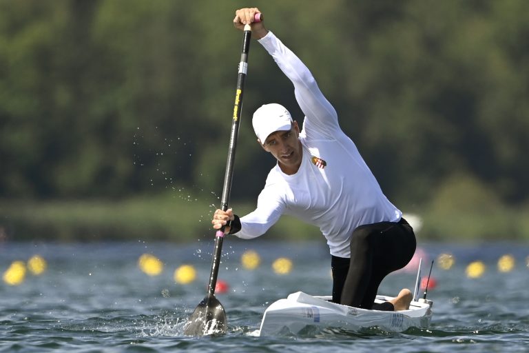 Adolf Balázs döntős a párizsi olimpián 1000 méter kenuban