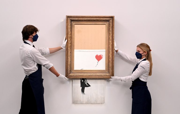 Néhány óra is elég volt ahhoz, hogy ellopják Banksy legújabb londoni festményét