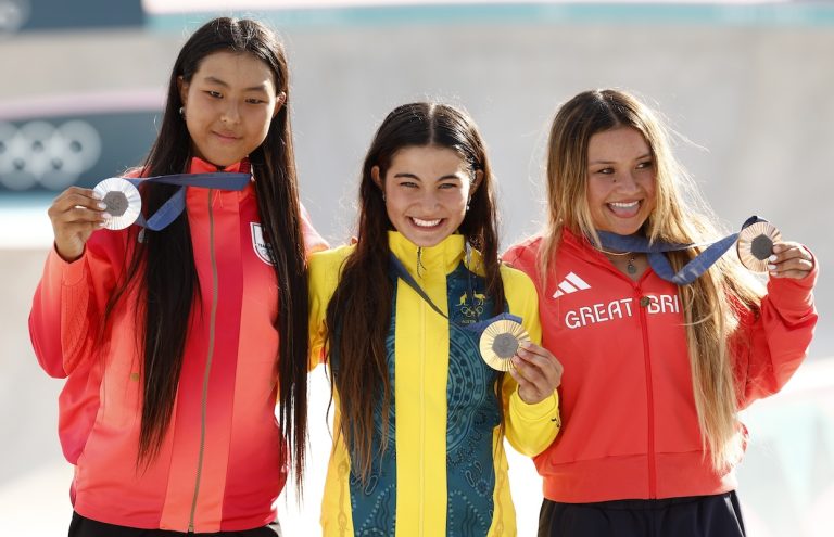 14 évesen lett olimpiai bajnok egy ausztrál gördeszkás