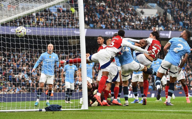 Videó a Manchester City döbbenetes egyenlítő gólja az Arsenal ellen