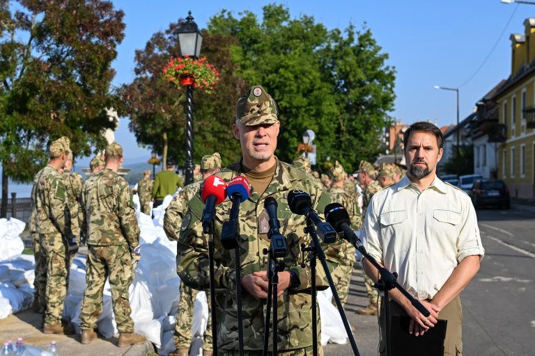 A honvédelmi miniszter személyesen köszöntötte a 2000. területvédelmi tartalékost (videó)