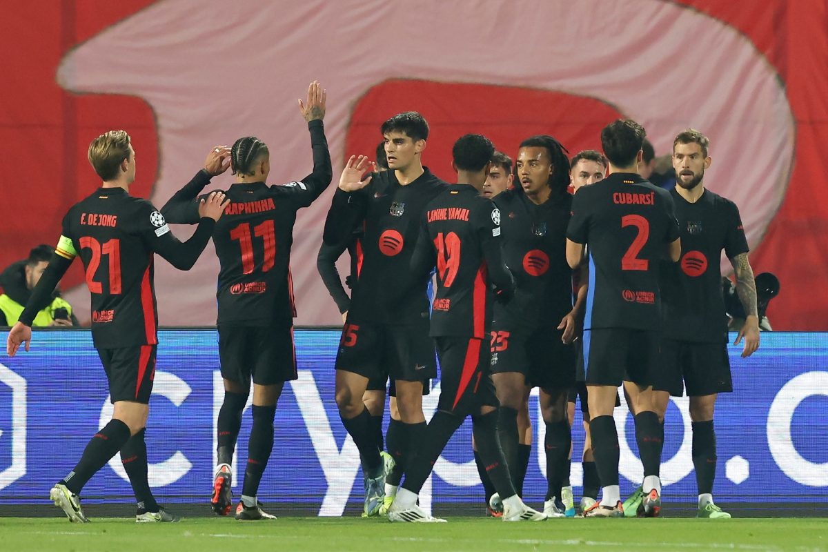 Videón a Barcelona durva piros lapja a Sevilla ellen