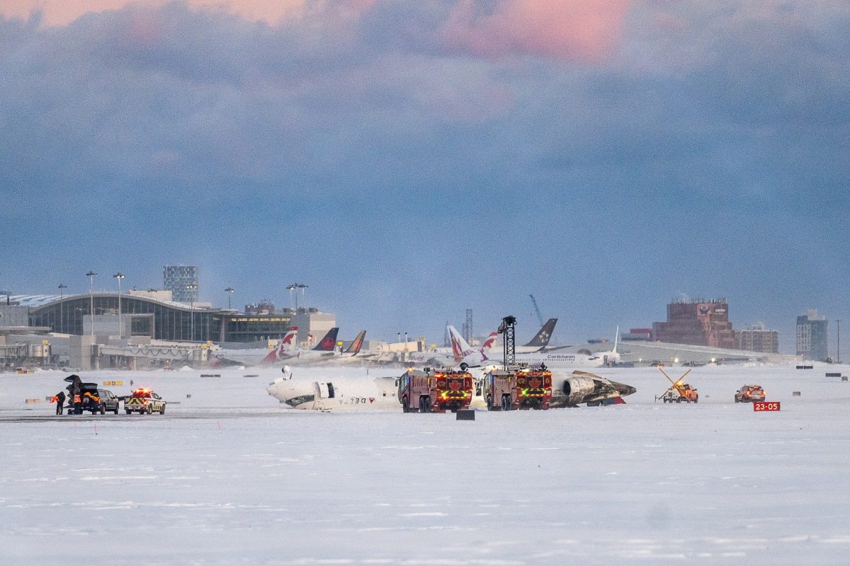 Döbbenetes közeli felvételen a nagy torontói légi-baleset