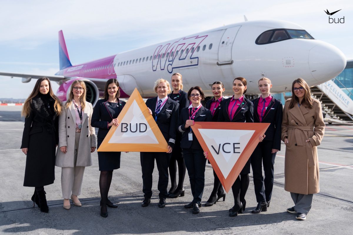 A Wizz Air elindította a Budapest és Velence között közlekedő járatát