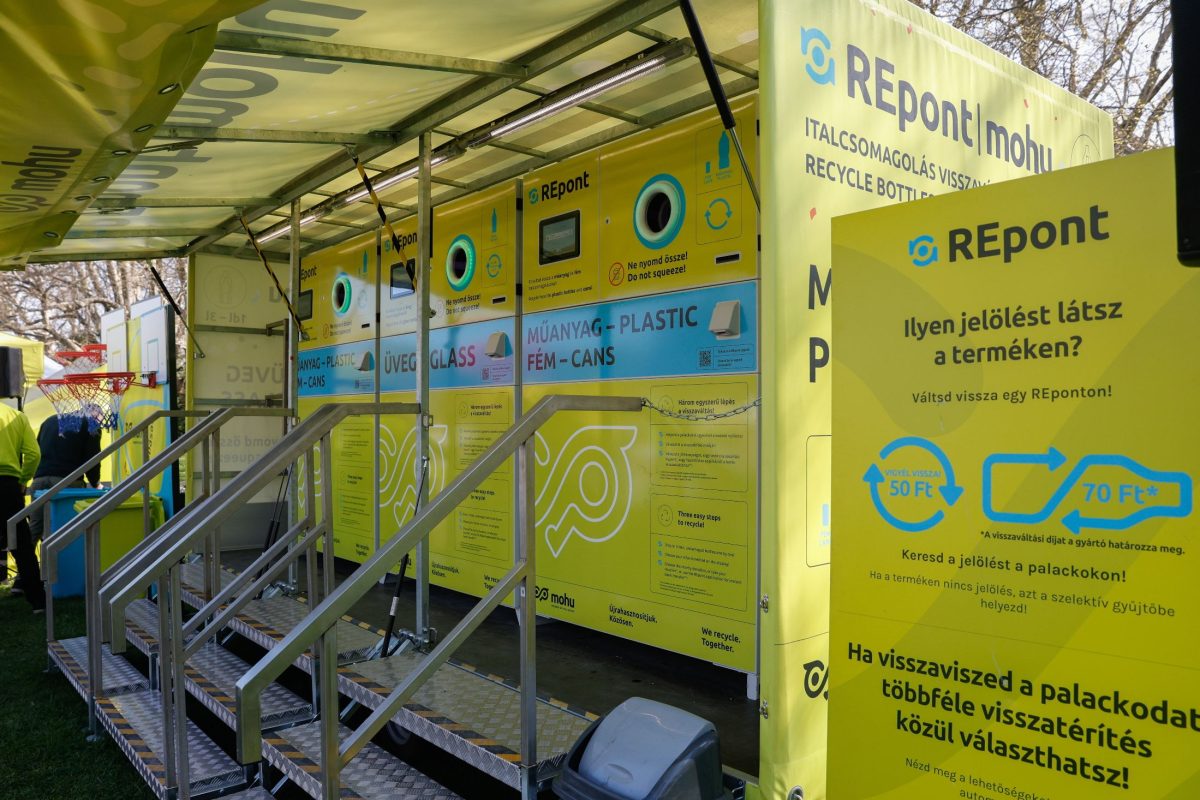 Érkeznek az új palackvisszaváltó automaták