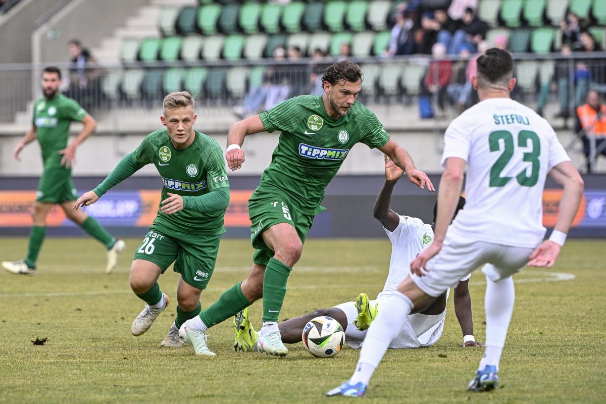 Elúszhat a Paks bajnoki reménye, kikaptak a Győri ETO-tól