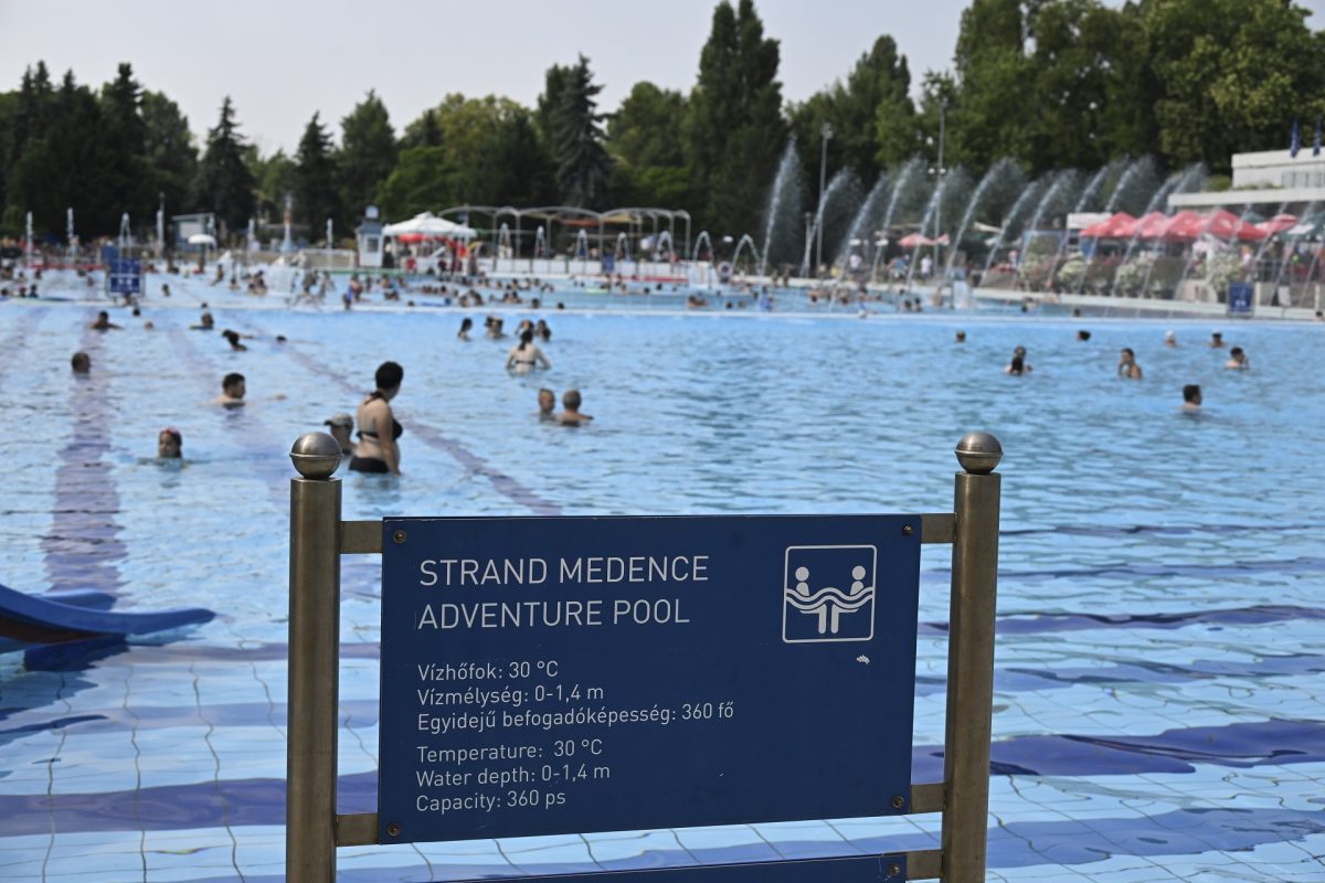 Olyan meleg volt csütörtökön, hogy strandra akartunk menni