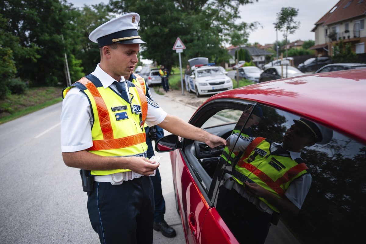 Húsvétkor 450 ittas sofőrt kapcsoltak le a rendőrök
