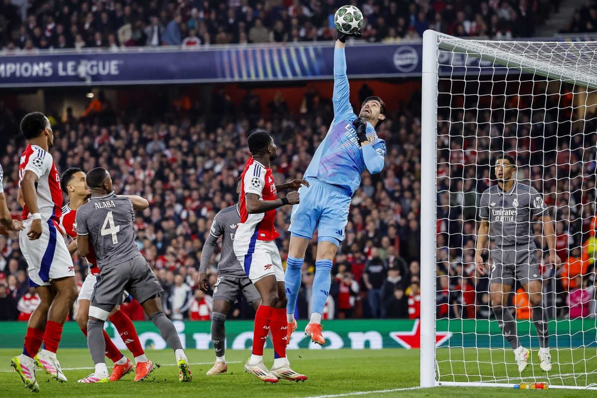 A Real Madrid kapusa vállalja a felelősséget az Arsenal elleni súlyos vereségért