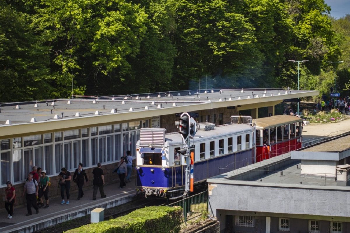 Így jár a Gyermekvasút a tavaszi szünetben