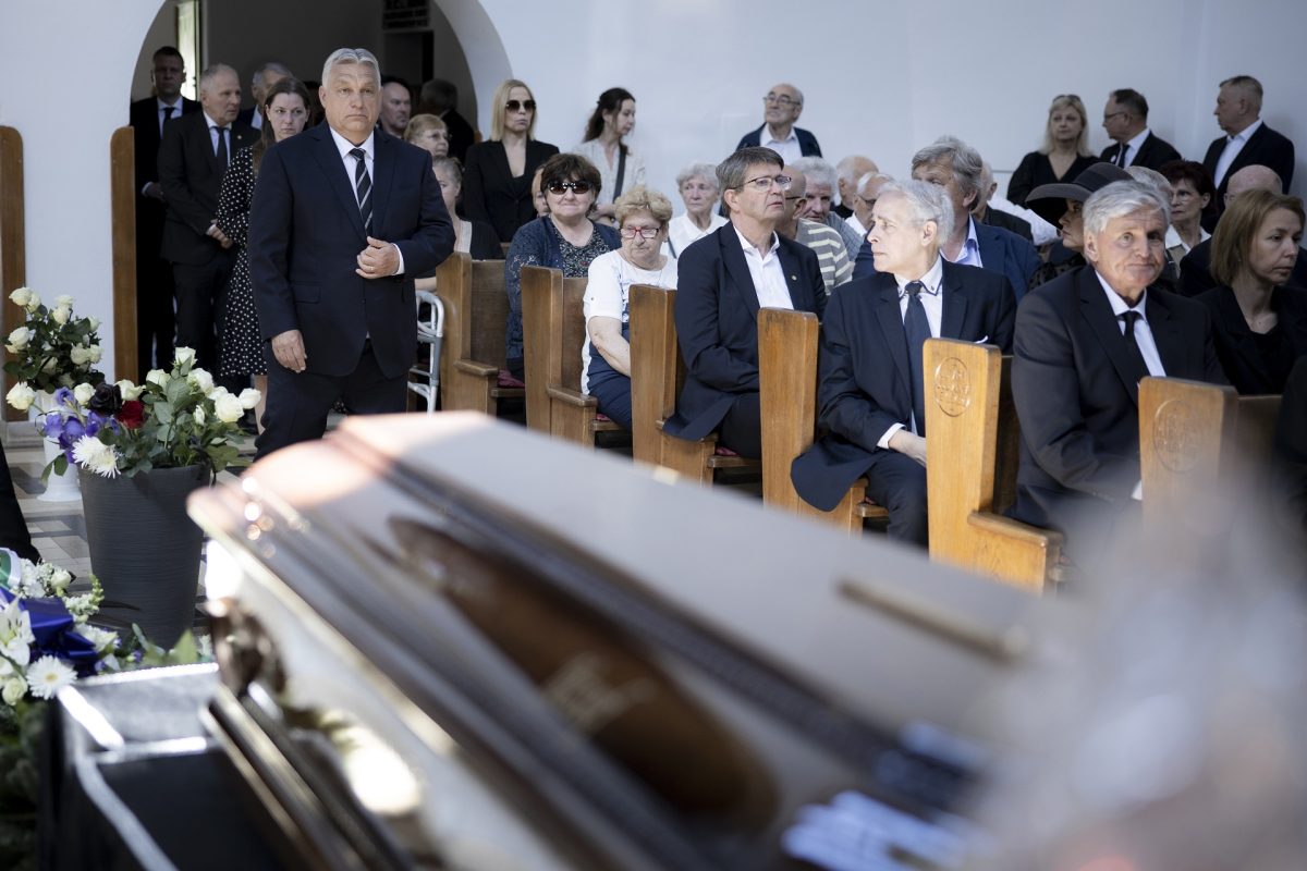 Orbán Viktor Garami József temetésén járt, így búcsúzott el a legendától