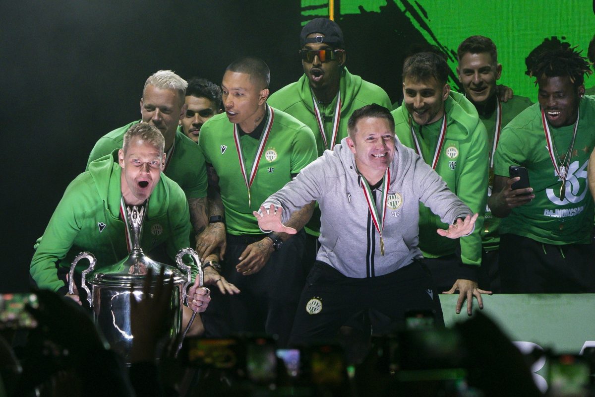 Videón a Fradi bajnoki címet érő győzelme a Győri ETO ellen