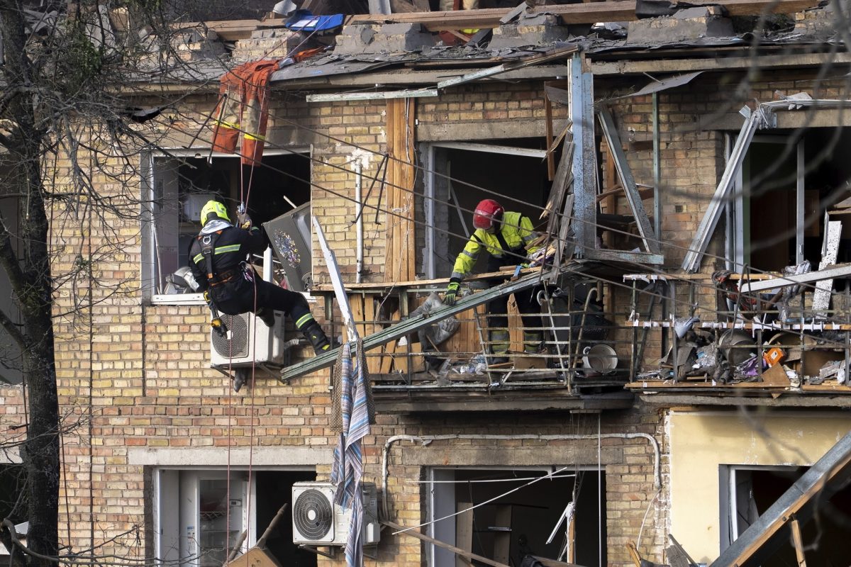 Röviddel Medvegyev fenyegetése után légitámadást indítottak az oroszok Kijev ellen