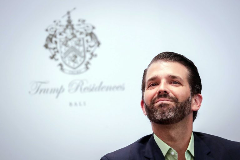 Donald Trump fia bejelentkezett az elnöki székért