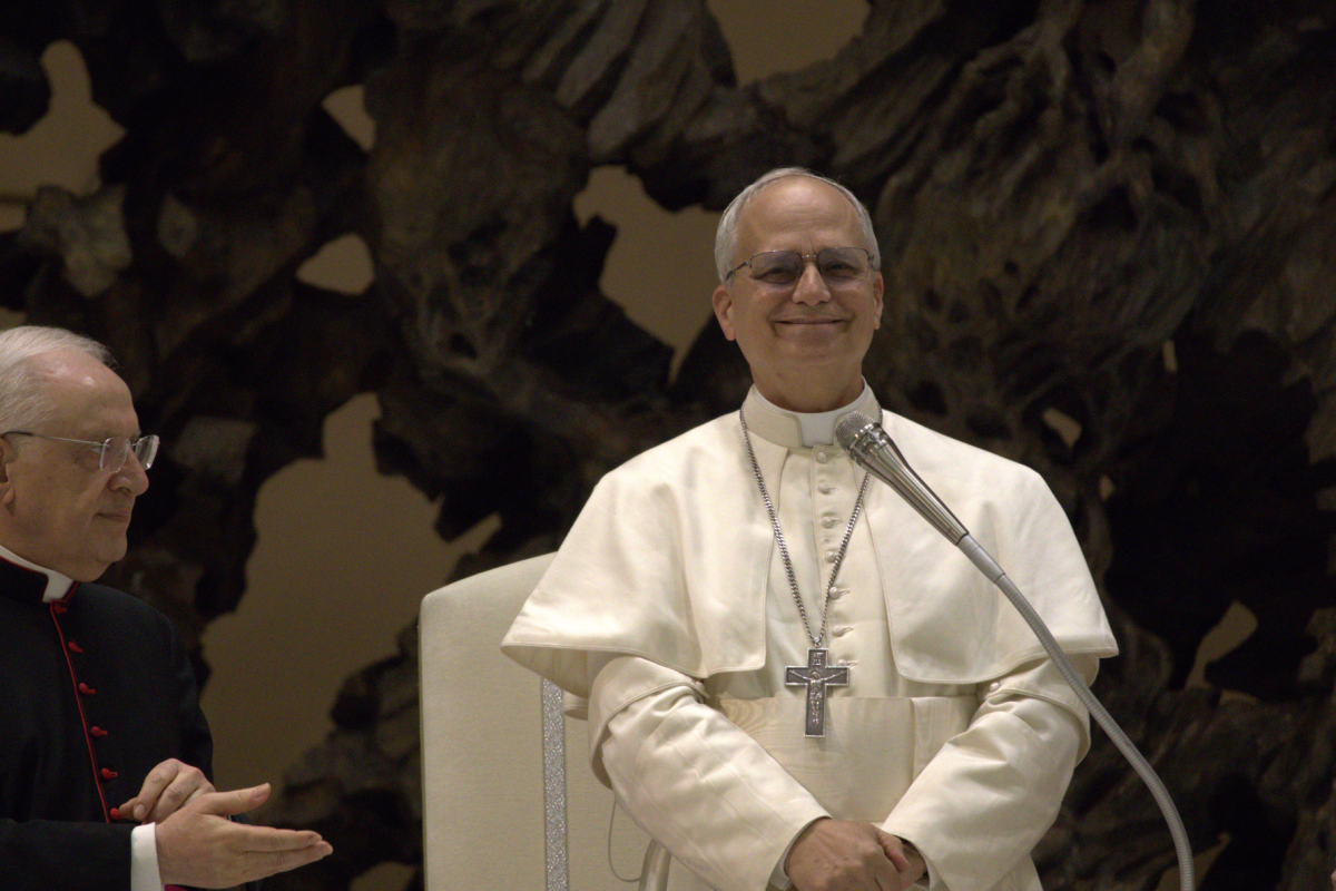 XIV. Leó pápa először üzent a magyar népnek