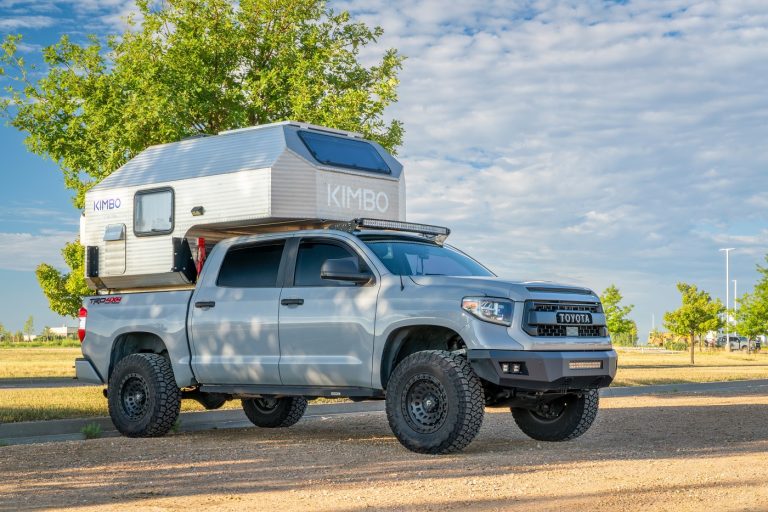 Egy 36 éves nő, aki 2020 óta egy átalakított teherautóban él