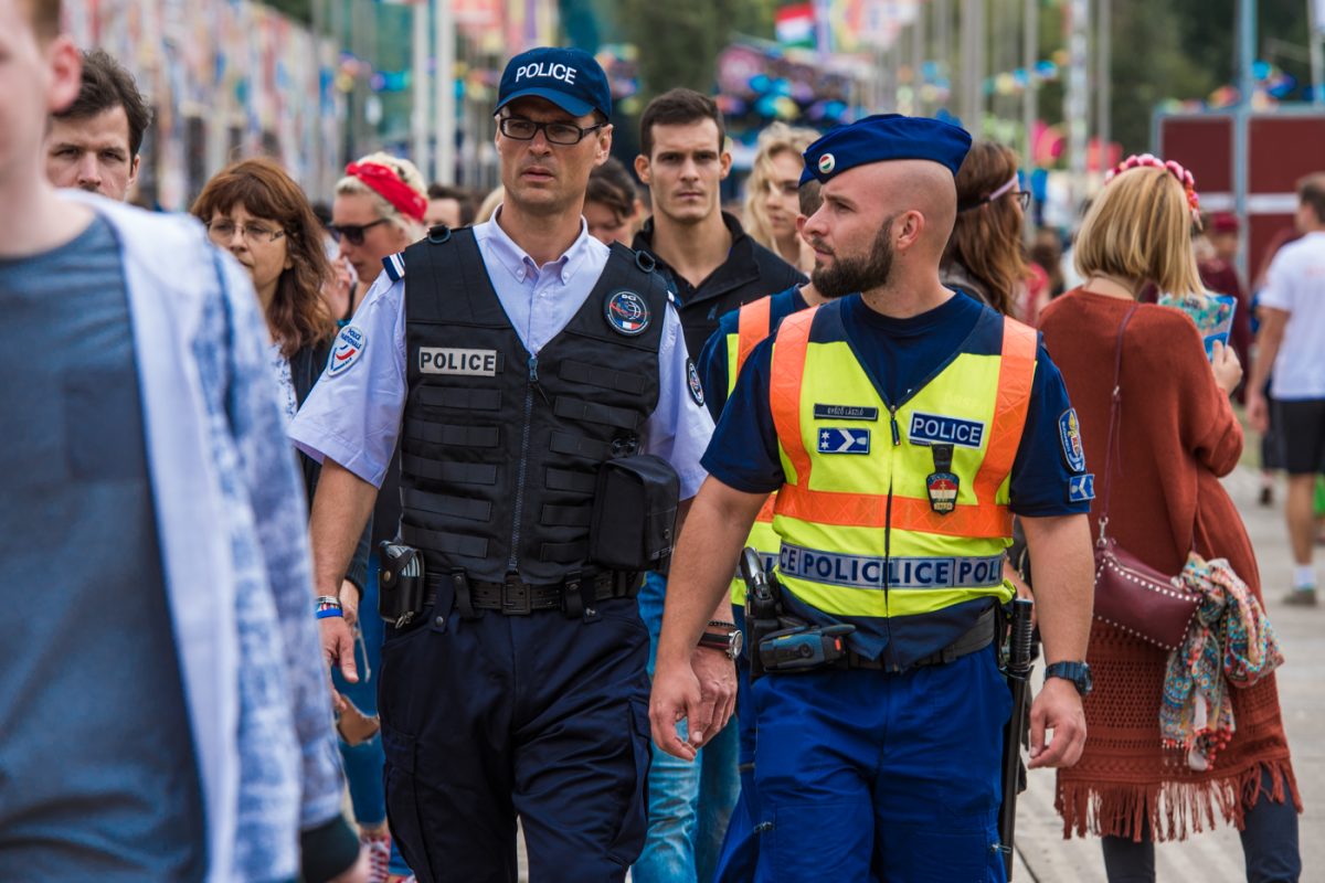 Több külföldi rendőr is érkezett az idei Sziget Fesztiválra