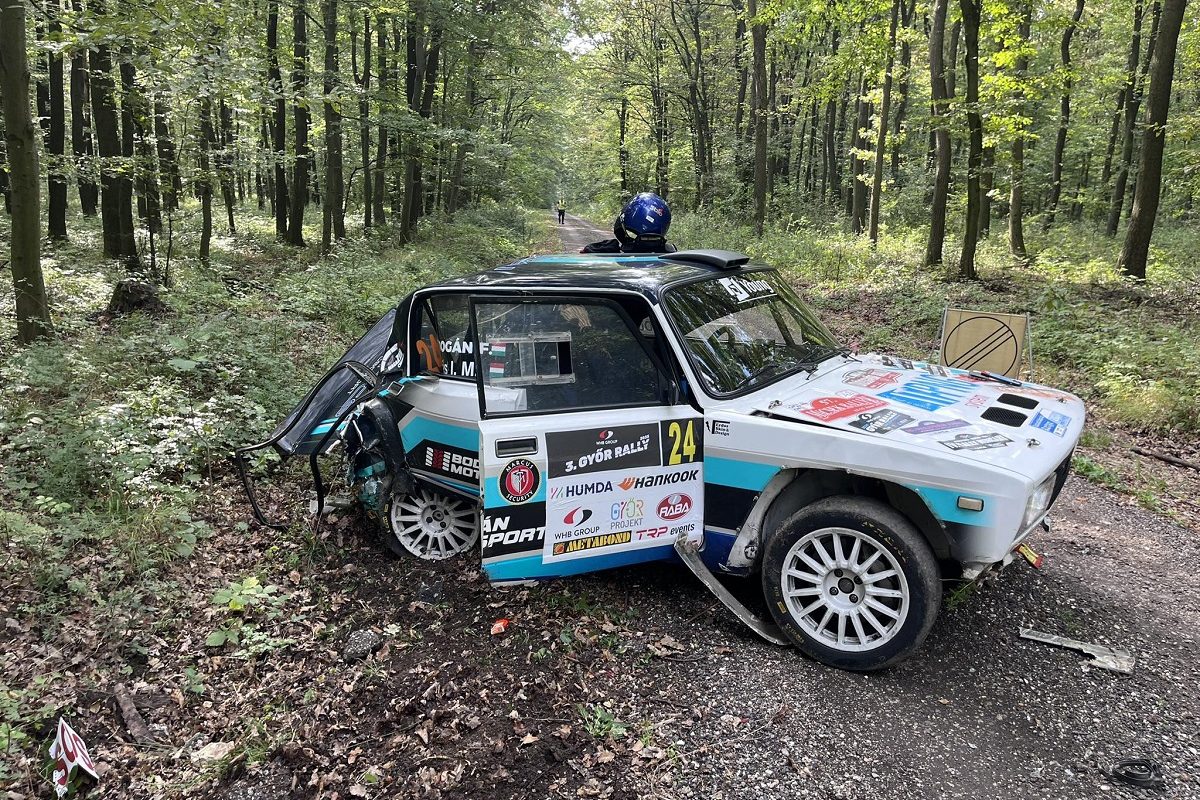 Óriási baleset történt a Győr Rally-n – új információk érkeztek a súlyos incidensről