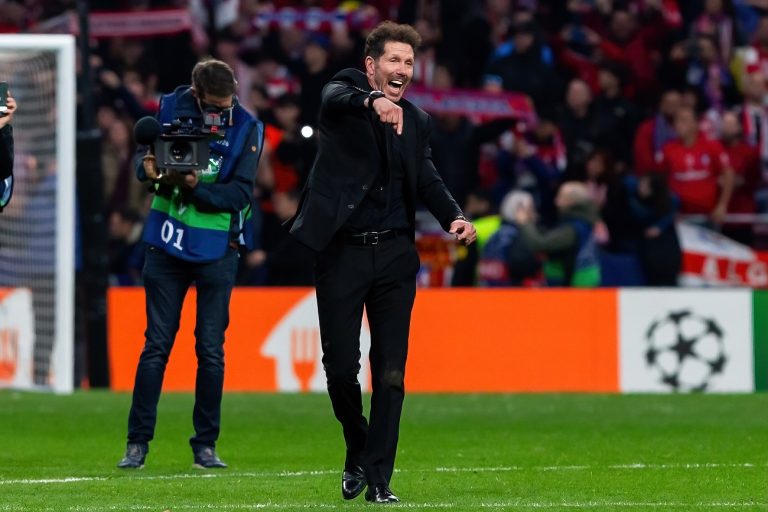 Az Atletico edzője a könnyeivel küszködött a Real Madrid kiütése után