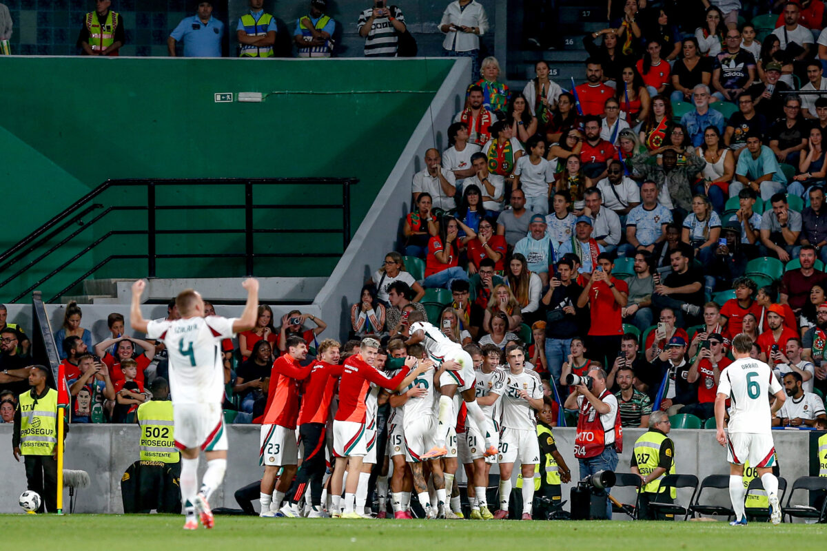 Eddig nem látott extra nézetből Szoboszlai gólja Portugália ellen