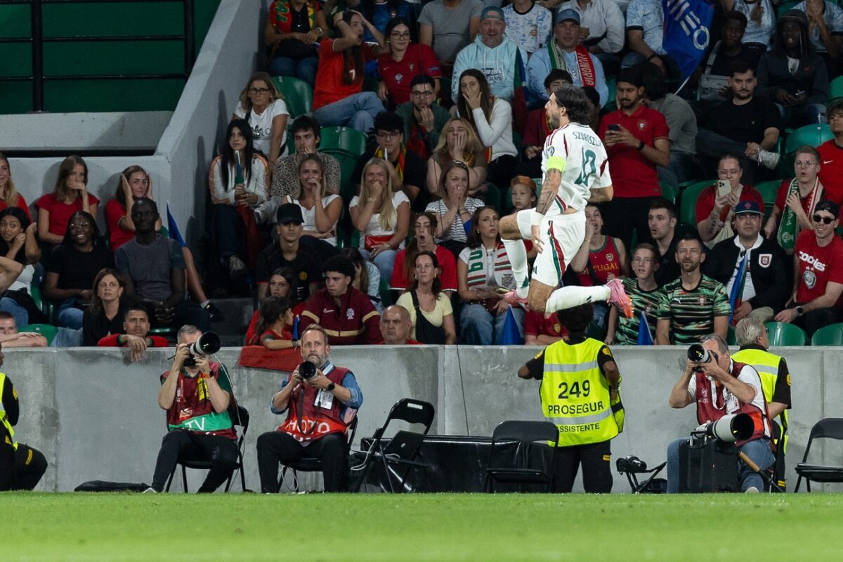 Videón Szoboszlai Dominik drámai gólja Portugália ellen