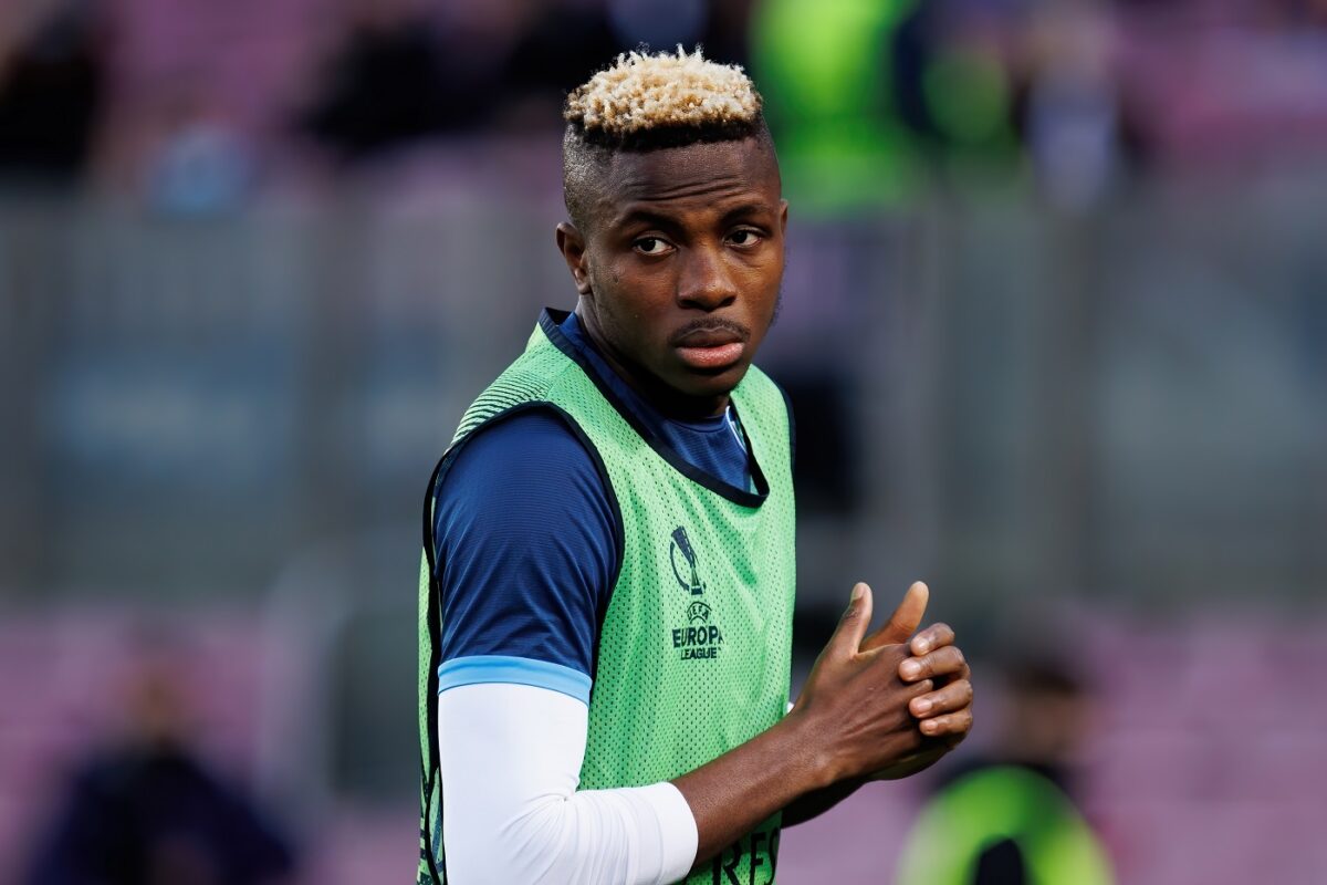 Victor Osimhen a Barcelona célkeresztjében: Lewandowski utódját keresik