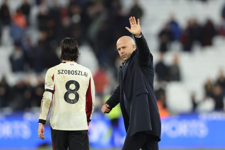 Szoboszlai edzője érdekes magyarázatot adott a Liverpool újabb pontvesztésére