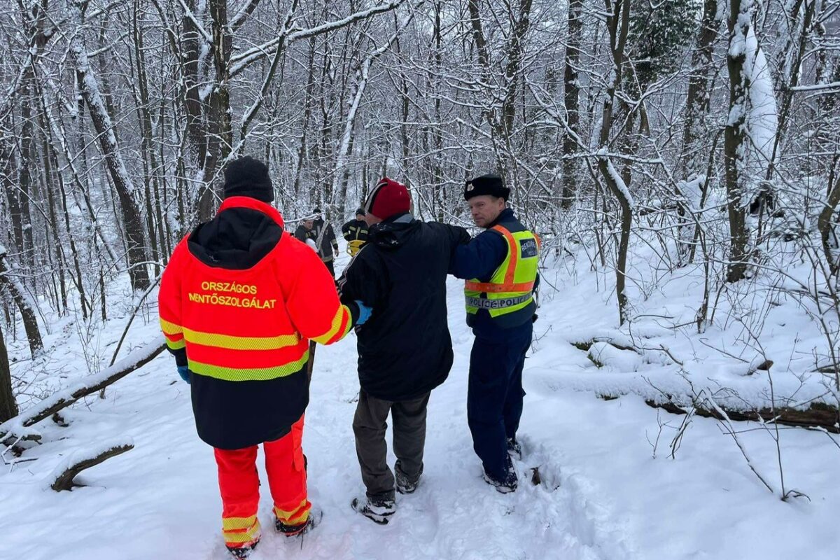 Rendkívüli közleményt adott ki a rendőrség a jéghideg Bükkben talált férfiról