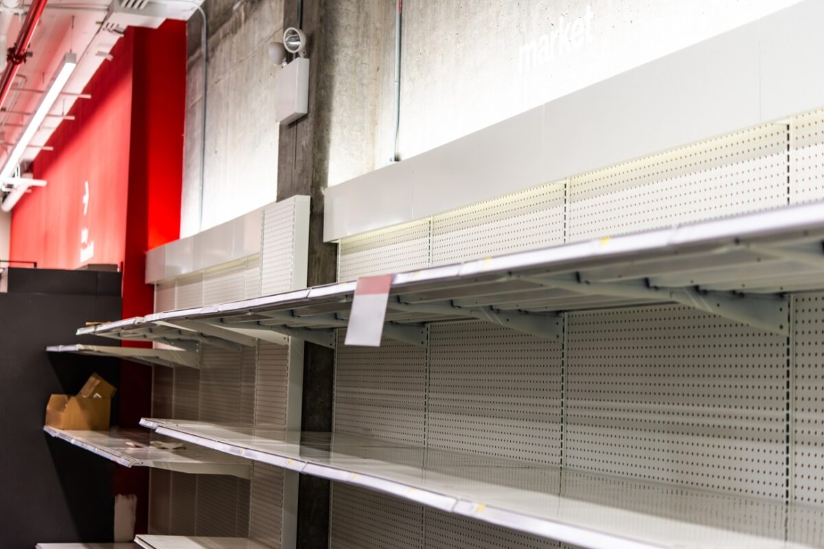 Valahol már pánikszerű felvásárlásba kezdtek az emberek az extrém időjárás miatt