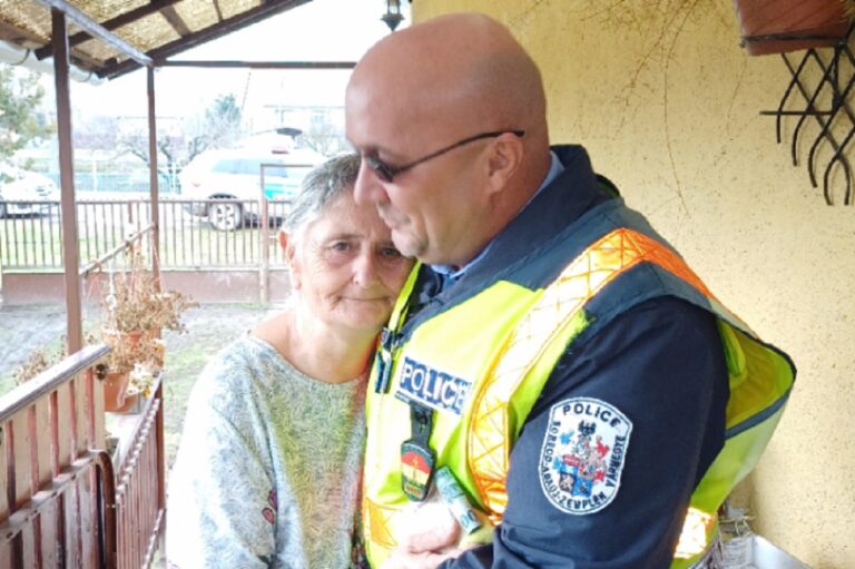 Azonnal közbeléptek a rendőrök – közlemény az encsi nyugdíjasról