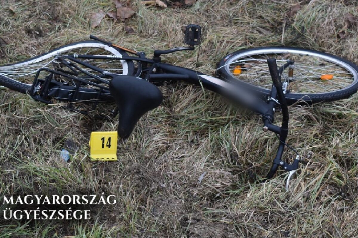 Halálra gázolt egy női kerékpárost Ceglédbercel és Albertirsa között, majd elhajtott