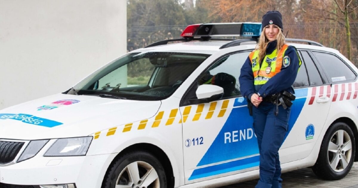 A gárdonyi rendőrnő, aki tűzoltóként kezdte, járőrparancsnokként szolgál, és a világot is egyedül járja Kép
