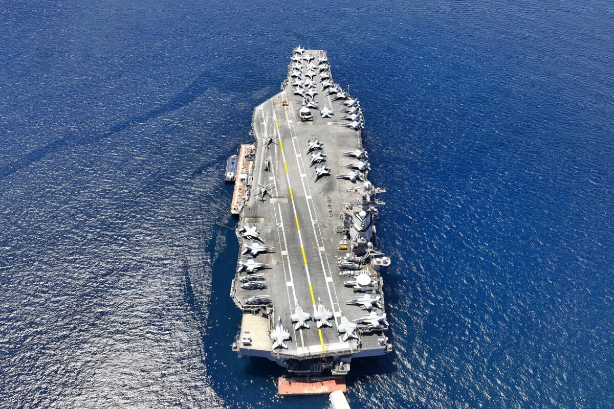 Visszatért az USA hatalmas „szörnyetege”, már Irán közelében van