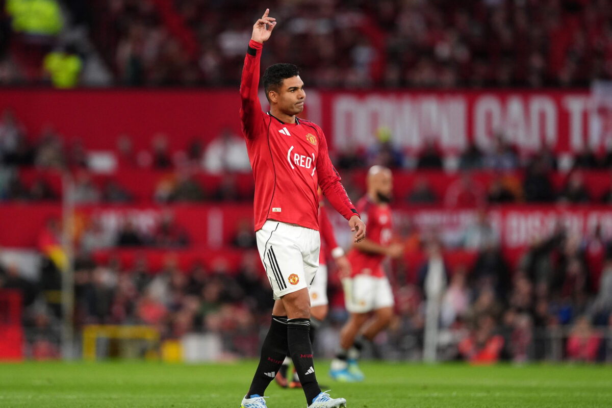 Biztossá vált Casemiro távozása a Manchester Unitedtől