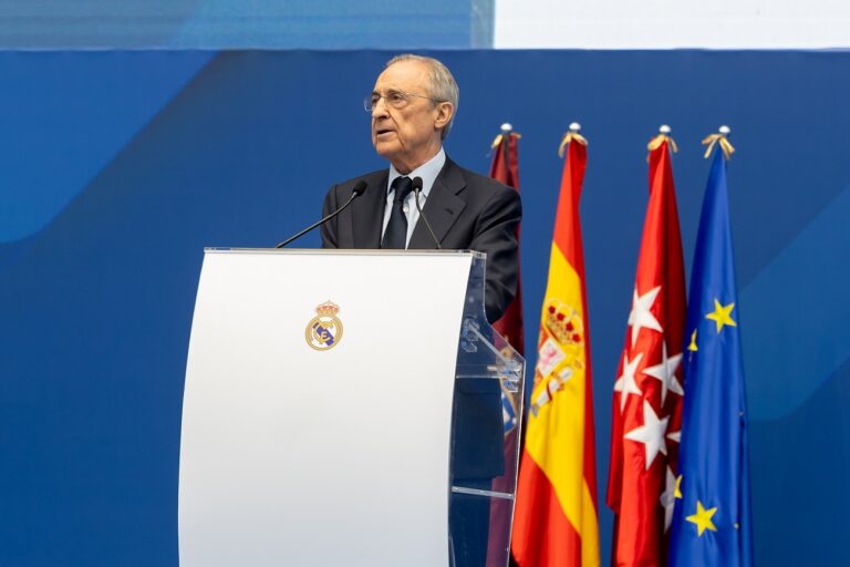 A Real Madrid elnöke nem hátrál a Barcelona botránya kapcsán